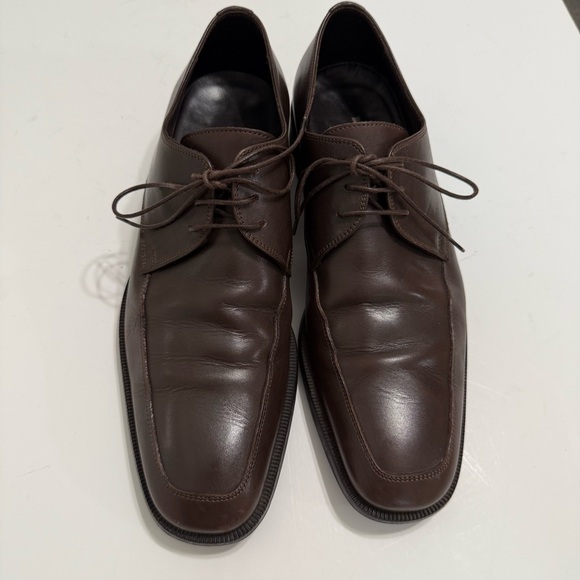 Ermenegildo Zegna Men’s Dress Shoes Fine Brown Italian Leather